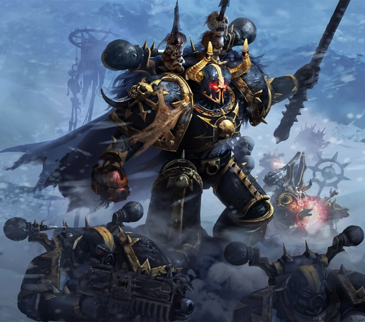 Chaos eight-pointed star